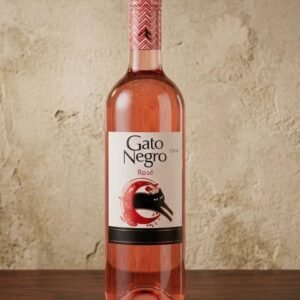 Gato Negro Rose Botella